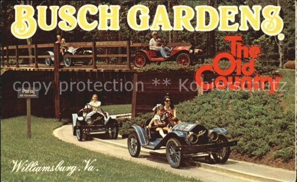 Williamsburg Virginia Busch Gardens The Old Country Le Mans R