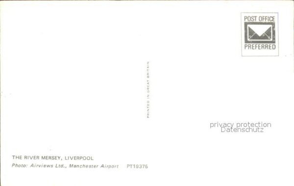 Liverpool The River Mersey Air view – Bild 2