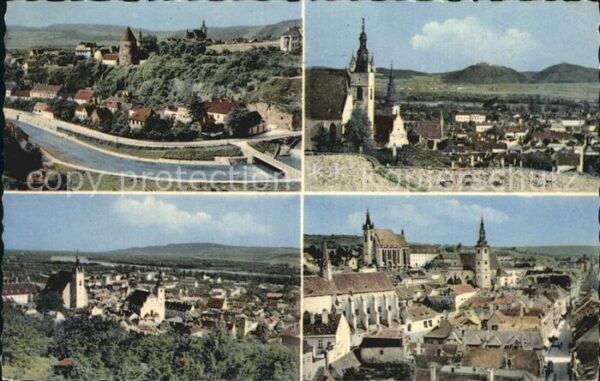 Krems Donau Teilansichten Panorama