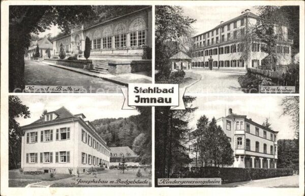 Bad Imnau Kursaal Badhaus Fürstenbau Josephsbau B