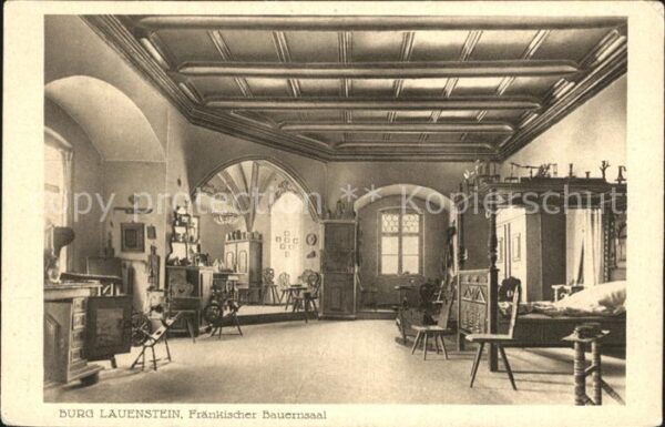 Lauenstein Oberfranken Burg Lauenstein Fränkischer Bauernsaal