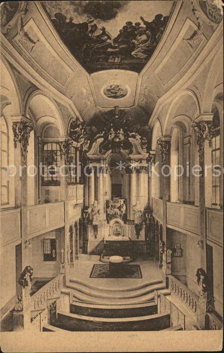 Weesenstein Schloss Weesenstein Schlosskirche Inner