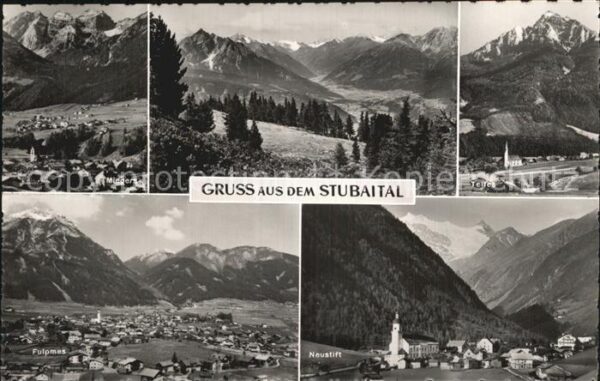 Stubaital Mieders Telfes Fulpmes Neustift