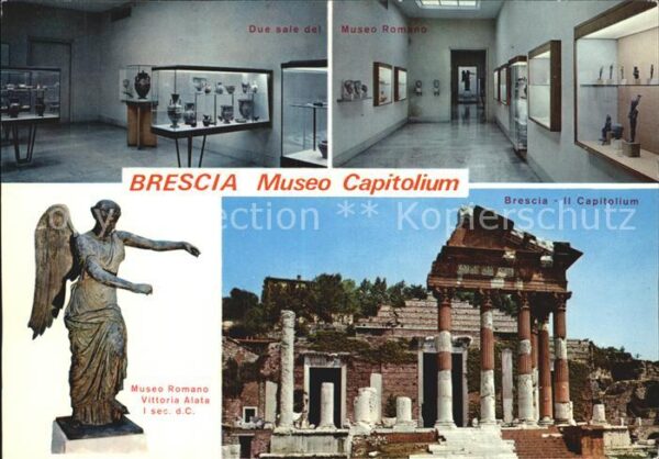 Brescia Museo Capitolium Due sale del Museo Rom