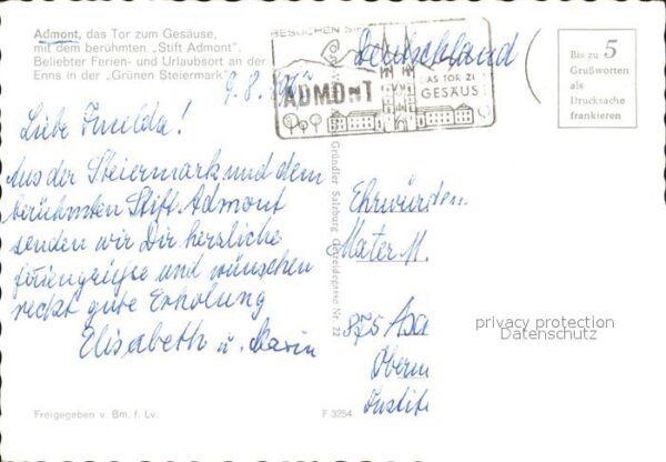 Admont Steiermark Stift Admont Buchstein Hochtorgruppe Fl – Bild 2