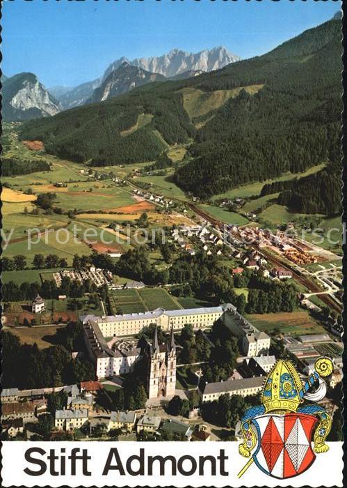 Admont Steiermark Stift Admont Fliegeraufnahme