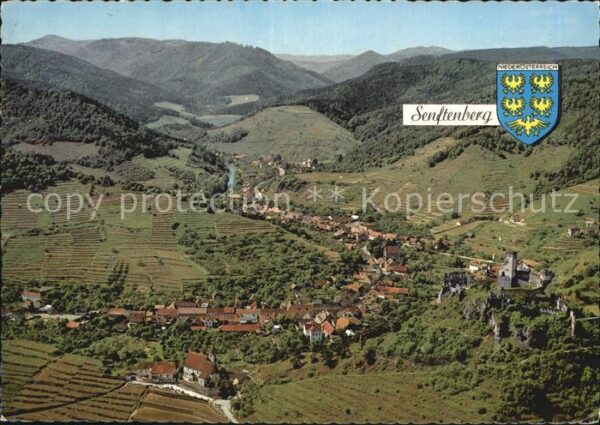 Senftenberg Niederoesterreich Fliegeraufnahme Kuranstalt Dr Nuhr