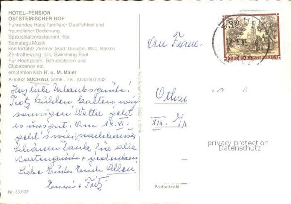 Soechau Hotel Pension Oststeirischer Hof Gastra – Bild 2