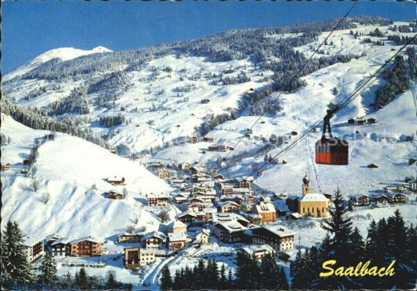 Saalbach-Hinterglemm mit Schattenbergseilbahn Kohlmaiskopf u