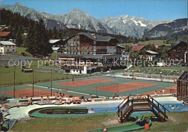 Seefeld Tirol Freizeitzentrum Hotel Wetterstein Tenni