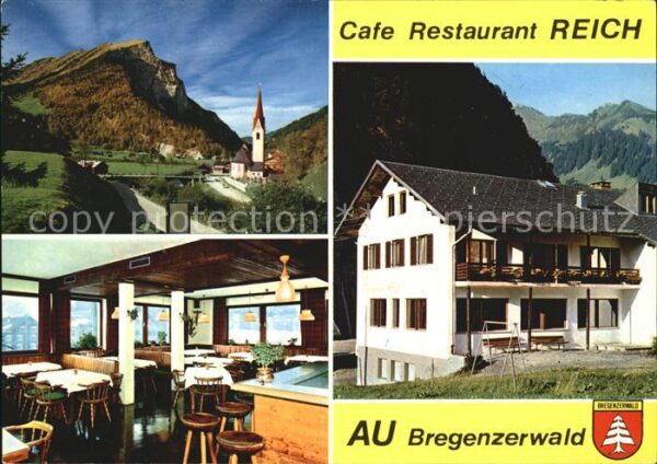 Au Bregenzerwald Cafe Restaurant Reich Gaststube Bar Tei