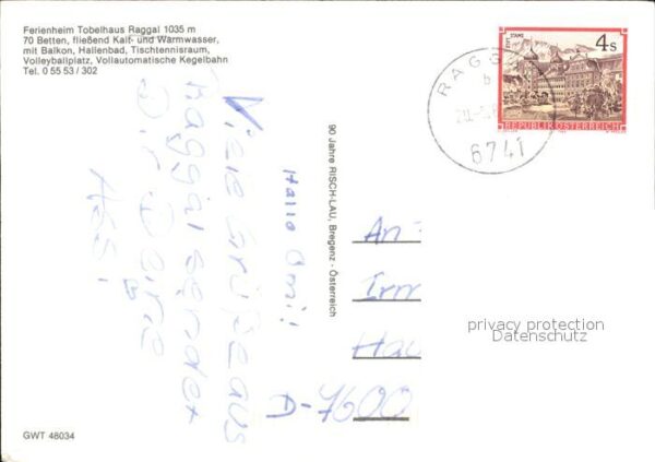 Raggal Ferienheim Tobelhaus – Bild 2