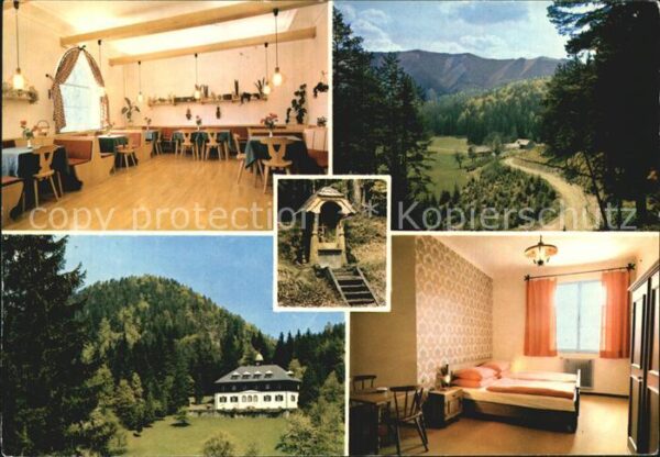 Ramsau Hainfeld Berghaus Annental Gastraum Zimmer Panor