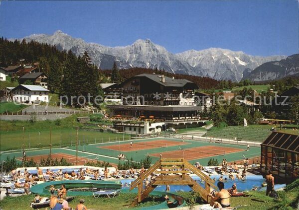 Seefeld Attersee Freizeitzentrum Hotel Wetterstein Tenni