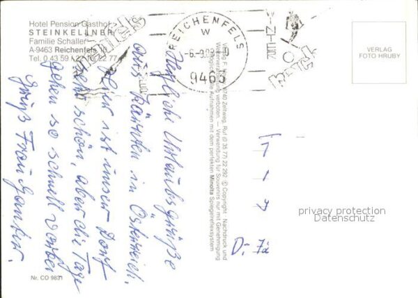 Reichenfels Hotel Restaurant Steinkellner Brunnen P – Bild 2