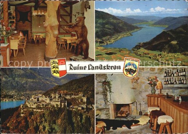 Landskron Kaernten Ruine Landskron Bärenstüberl Ossiachers