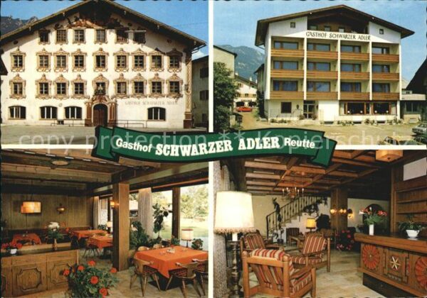 Reutte Tirol Gasthof Schwarzer Adler Gaststube Rezep
