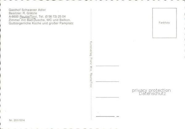 Reutte Tirol Gasthof Schwarzer Adler Gaststube Rezep – Bild 2
