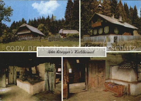 Alpl Peter Roseggers Geburtshaus Feuerstelle