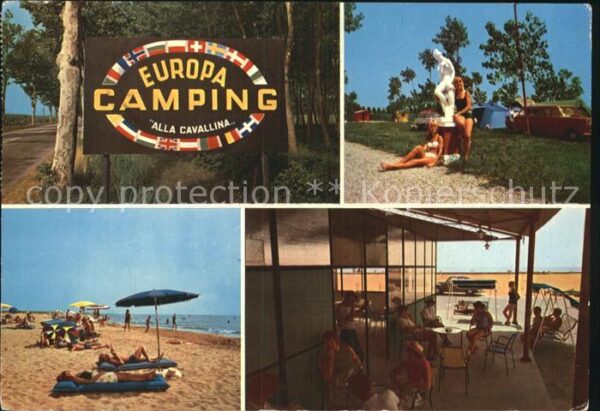 Cavallino Venezia Europa Camping Strand Restaurant Terras
