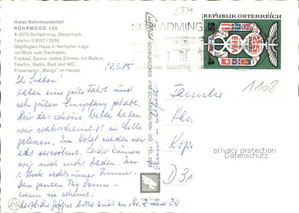 Schladming Obersteiermark Hotel Rohrmooserhof Zimmer Gaststube Sw – Bild 2