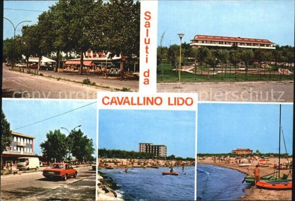 Cavallino Venezia Teilansichten Strandpartien