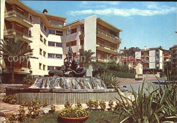 Bordighera Monumento delle Sirene Nuovo quartiere