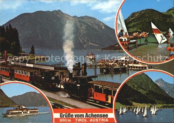 Achensee Achenseebahn Schiffsrundfahrt Badestran