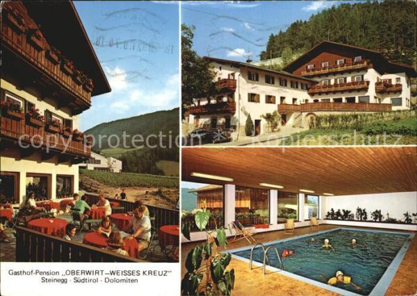 Steinegg Karneid Suedtirol Gasthof Pension Oberwirt Weisses Kreuz