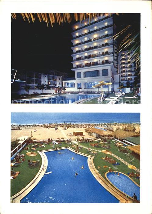 Torremolinos Hotel Amaragua Piscina Vista aerea