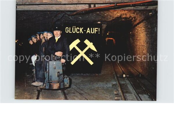 Berchtesgaden Salzbergwerk Glück Auf Ein und Ausfahrt