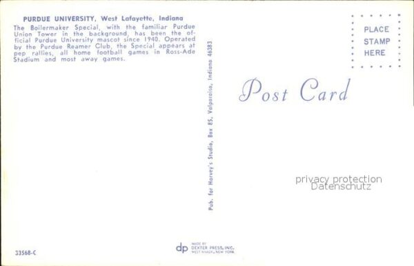 West Lafayette Indiana Purdue University Boilermaker Special U – Bild 2