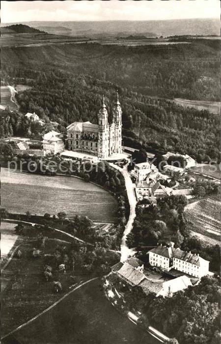 Vierzehnheiligen Basilika Fliegeraufnahme