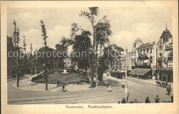 Amsterdam Niederlande Rembrandtplein