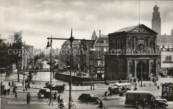 Rotterdam Delftsche Poort met Delftschevaart