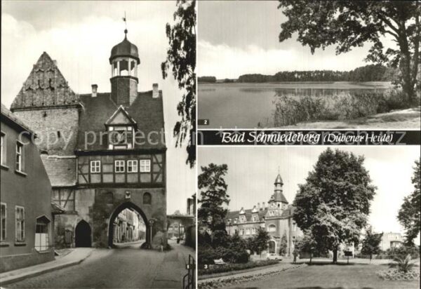 Bad Schmiedeberg Au Tor Grosser Lausiger Teich Kurhaus E