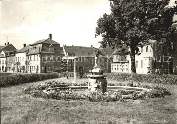 Bad Lausick Untermarkt Brunnen