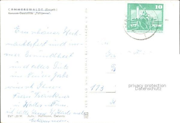Caemmerswalde Konsum Gaststätte Talsperre – Bild 2