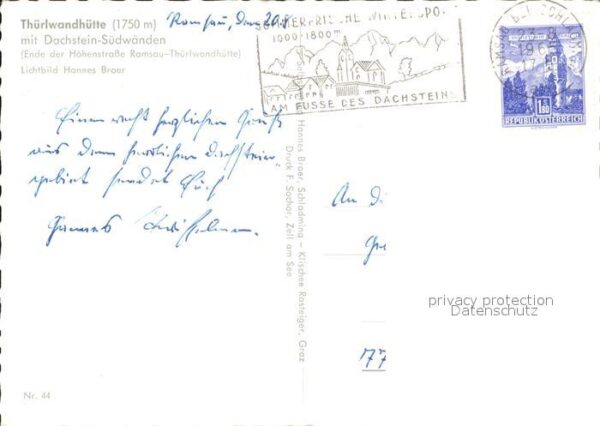 Thuerlwandhuette mit Dachstein Südwänden – Bild 2