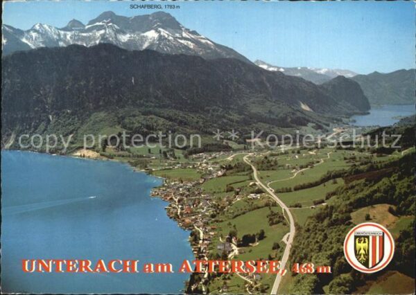 Unterach Attersee Alpensommerfrische Mondsee Insel Campin