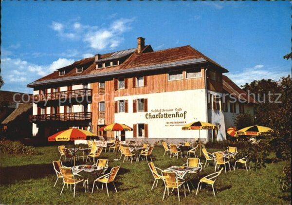 Velden Woerthersee Gasthof Pension Cafe Charlottenhof Gart