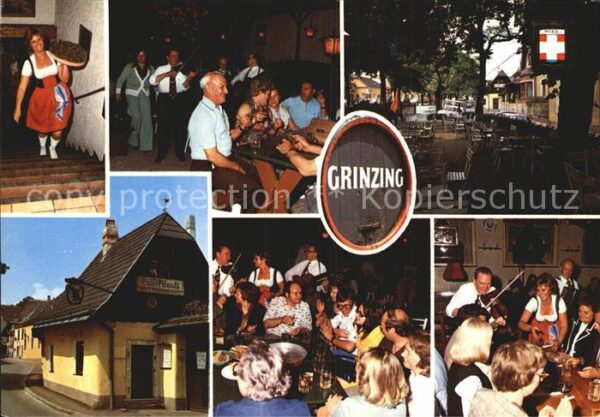 Grinzing Wien Weinort Gaststätte Restaurant Hauermand