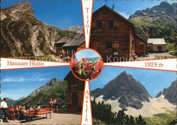 Hanauer-Huette Berghütte Alpenpanorama