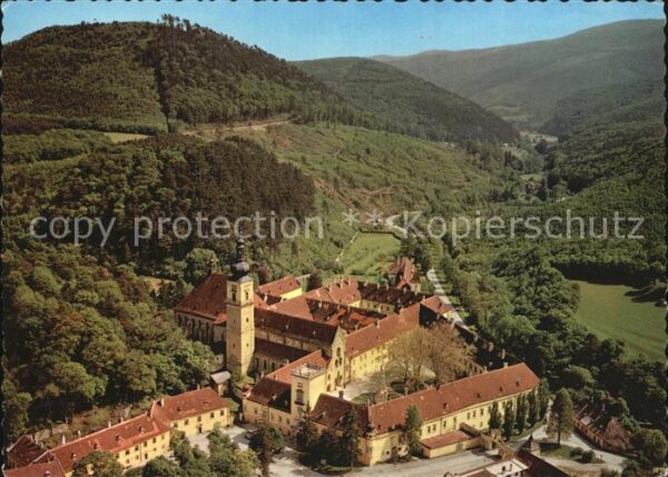 Heiligenkreuz Niederoesterreich Zisterzienserabtei Stift Fliegeraufnahm