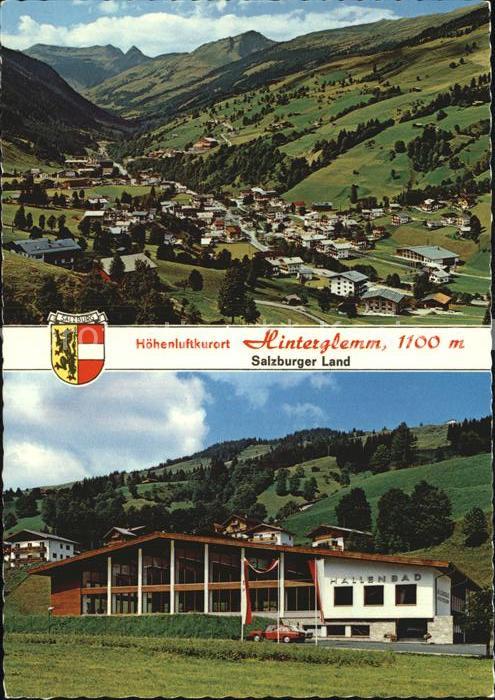 Hinterglemm Saalbach Höhenluftkurort mit Hallenbad Sommerfri