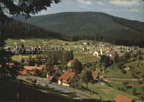 Enzkloesterle Luftkurort Wintersportplatz Schwarzwald