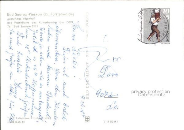 Pieskow Bad Saarow Gästehaus Eibenhof des Präsidiums des K – Bild 2