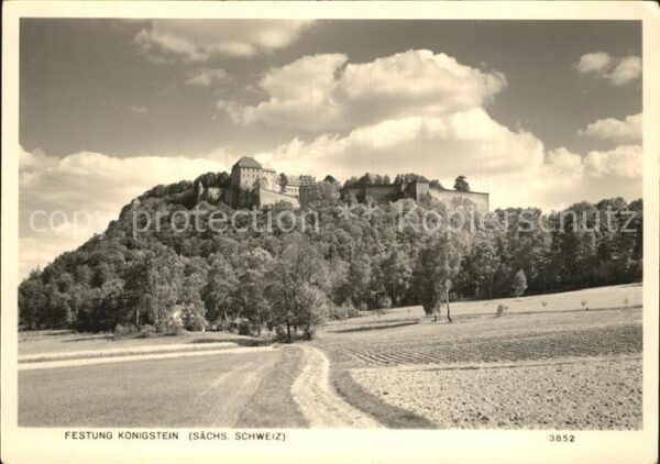 Koenigstein Saechsische Schweiz Festung