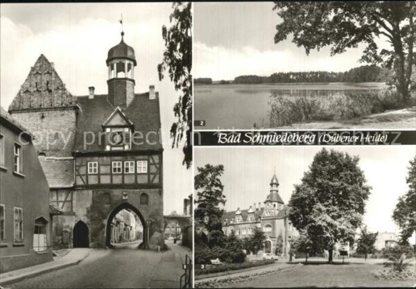 Bad Schmiedeberg Au Tor Grosser Lausiger Teich Kurhaus E