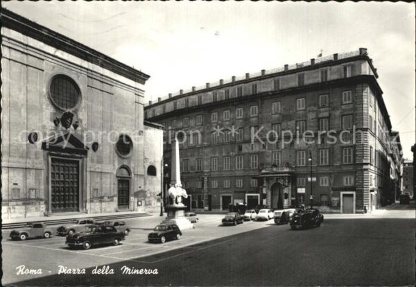 Roma Rom Piazza della Minerva Monumento
